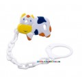Цепочка для пустышки Коровка Babyono Бо079